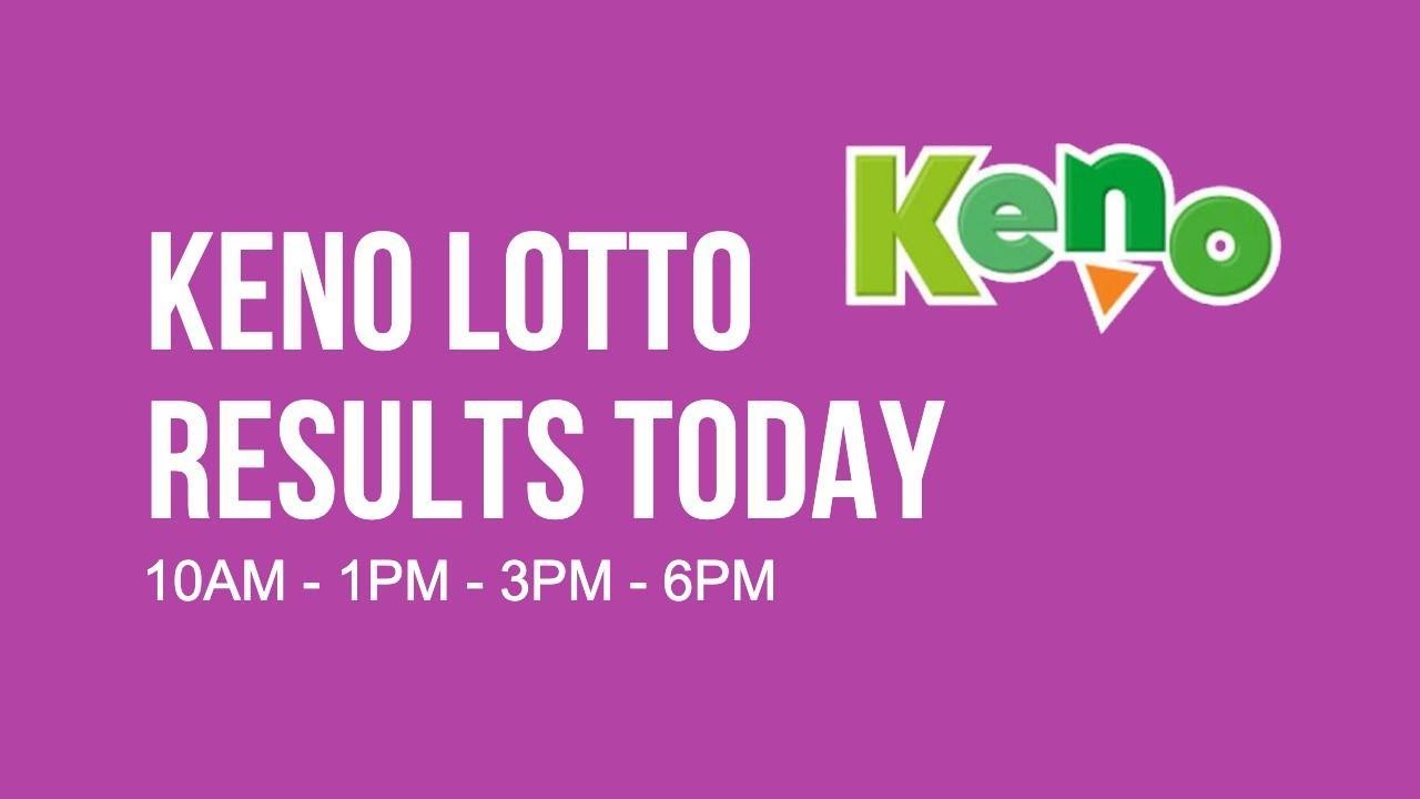 Keno Result Today 6pm